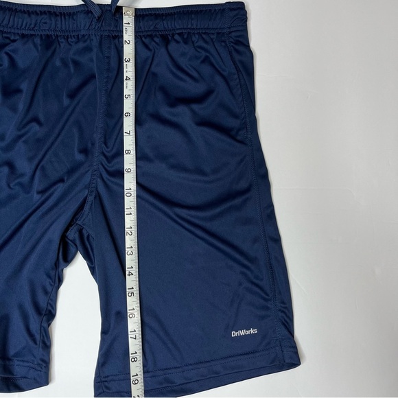 Athletic Works Boys shorts blue drawstring pull-on kids Size XXL (18) - Picture 4 of 5